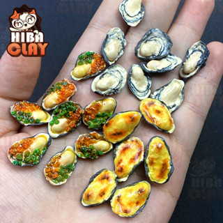 Mô hình 1 con hàu sữa Mini Food, đồ ăn tí hon , đồ ăn mini mô hình cho búp bê DIY