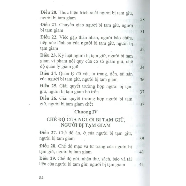 Sách - Luật Thi Hành Tạm Giữ, Tạm Giam tái bản 2023
