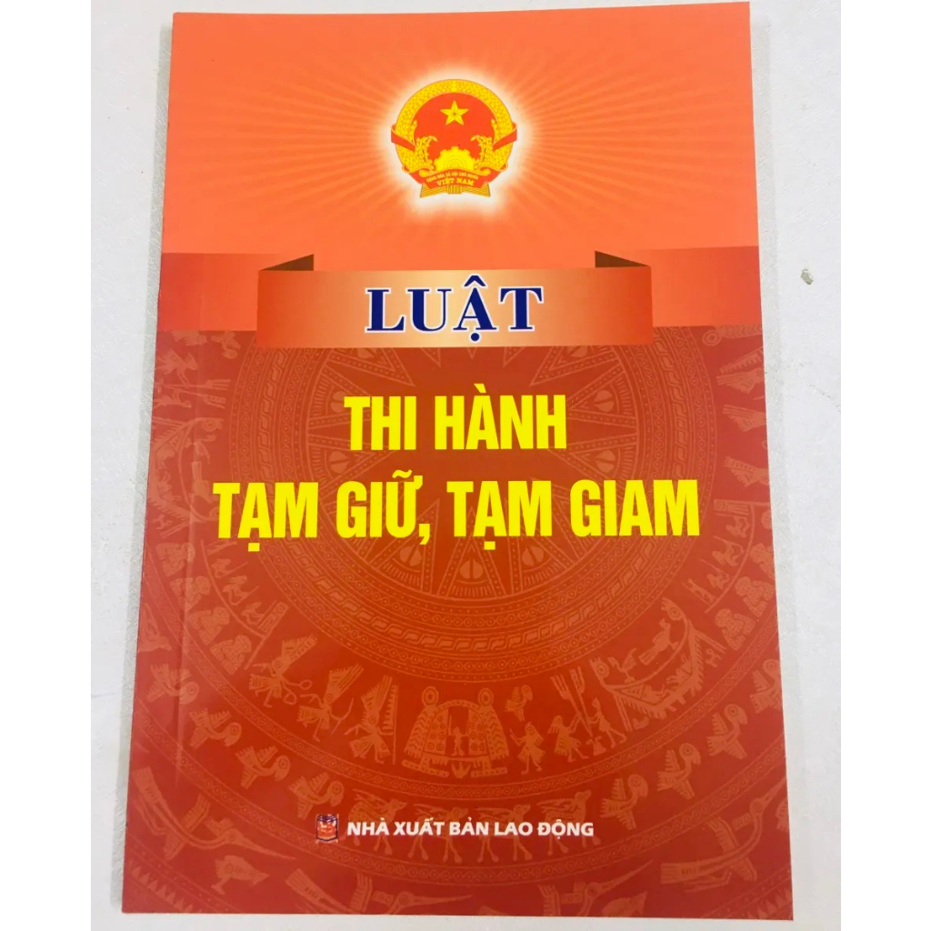 Sách - Luật Thi Hành Tạm Giữ, Tạm Giam tái bản 2023