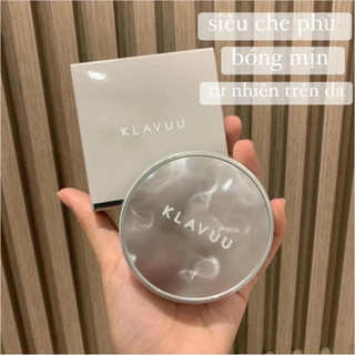 Phấn Nước Klavuu Urban Pearlsation High Coverage Tension Cushion SPF50+ PA++++(15g) ( Màu xám)
