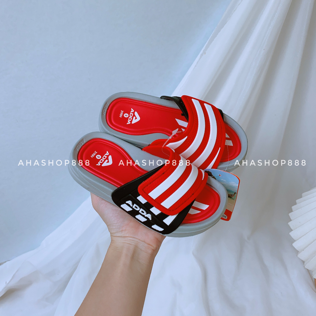 Dép Adda 2 Sọc Siêu Nhẹ Thái Lan Cho Bé Trai Từ 2-10 Tuổi K205
