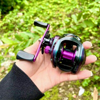 Máy câu cá máy ngang Titan ánh tím cực rẻ