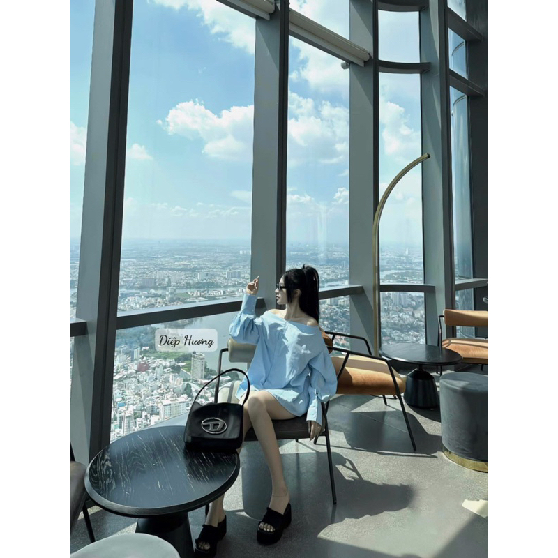 Áo sơ mi trễ vai hot dã man TTA866