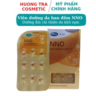 [ Vĩ 10 Viên] Dầu Dưỡng Vitamin E NNO, Dưỡng Ẩm Và Trắng Sáng Da Từ Thiên Nhiên