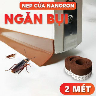 [Mã BMLT35 giảm đến 35K] Miếng chắn khe hở cửa ra vào Ron chặn cửa chống bụi chống côn trùng giữ nhiệt máy lạnh NANORON