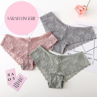 Quần lót ren cạp thấp Sarah Lingerie 2206