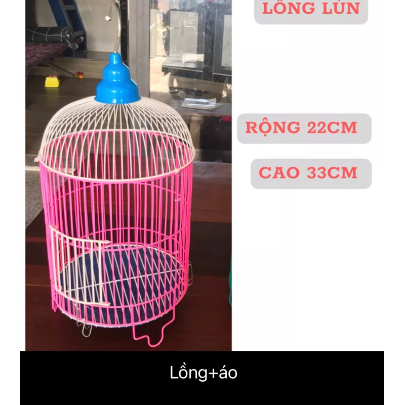 Lồng chim khuyên sơn tĩnh điện cho chim hút mật,sâu,ốc mít