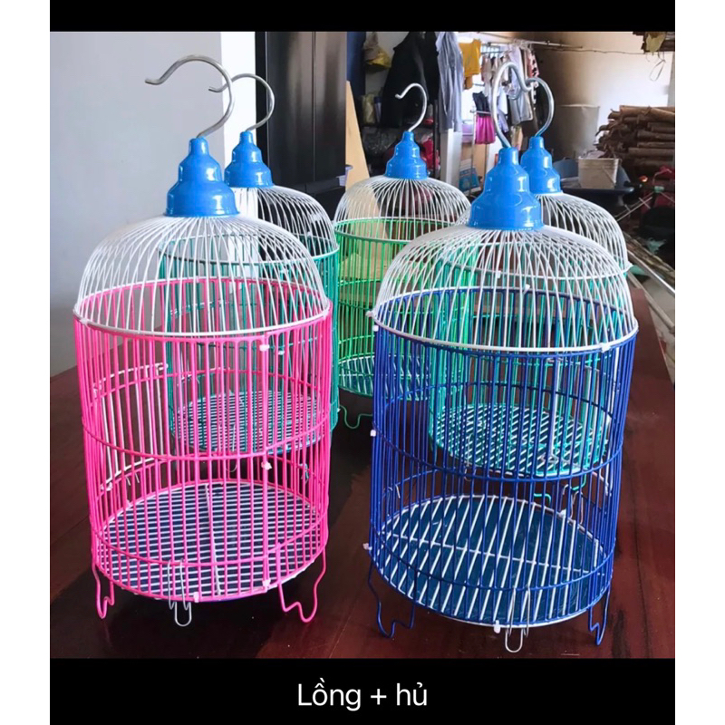 Lồng chim khuyên sơn tĩnh điện cho chim hút mật,sâu,ốc mít