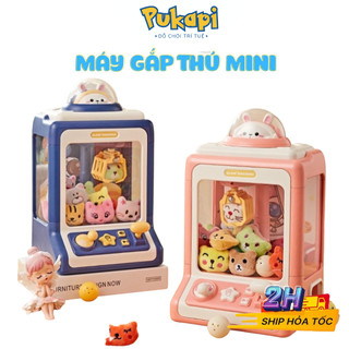 Máy gắp thú mini gắp thú bông máy gắp thú bông mini đồ chơi máy gắp thú bông máy gắp gấu - đồ chơi cho bé pukapi