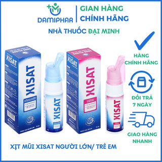 Xịt mũi xisat người lớn / xịt mũi xisat trẻ em 75ml