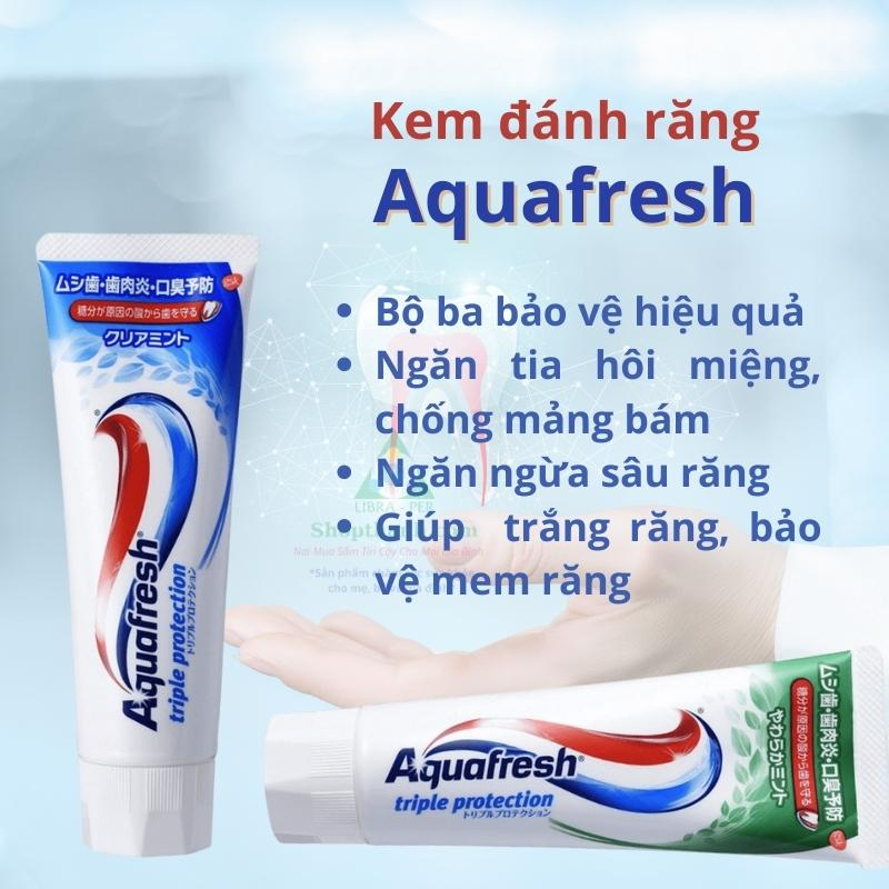 Kem đánh răng Aquafresh - Nhật Bản