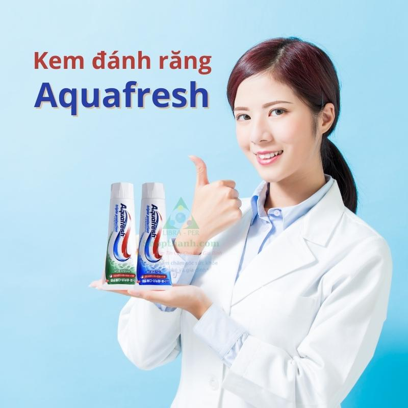 Kem đánh răng Aquafresh - Nhật Bản