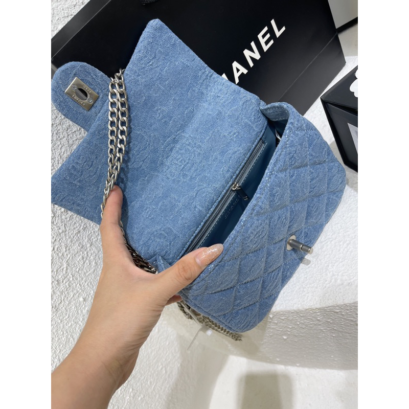 Túi Cha_nel quai chuông tim full box nam châm hàng vip sz21