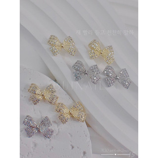 Charm cao cấp nơ m30 set 4 viên