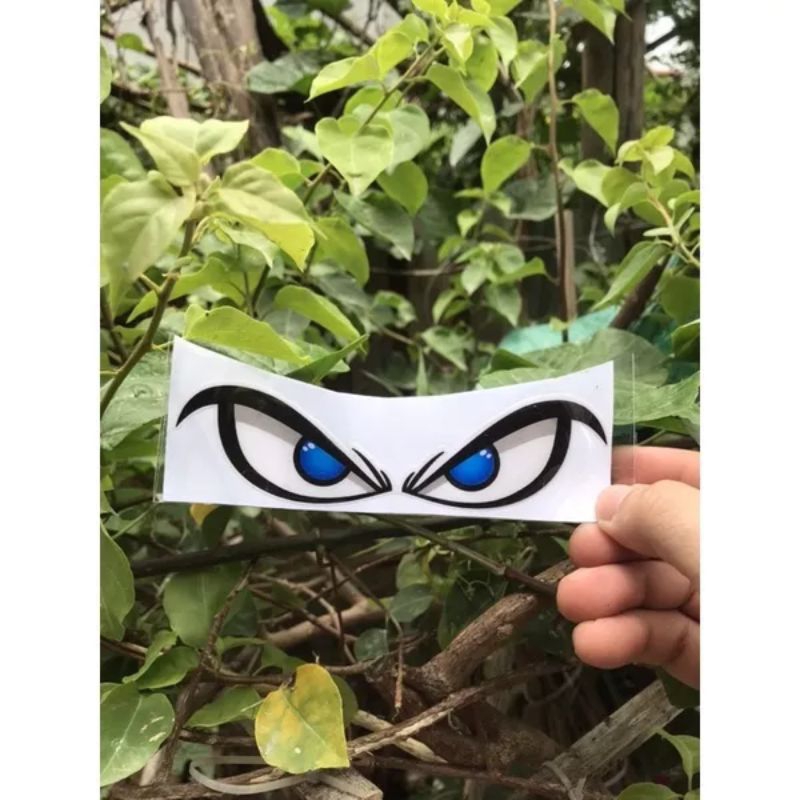 Tem mắt cú trang trí xe máy, ô tô cực đẹp