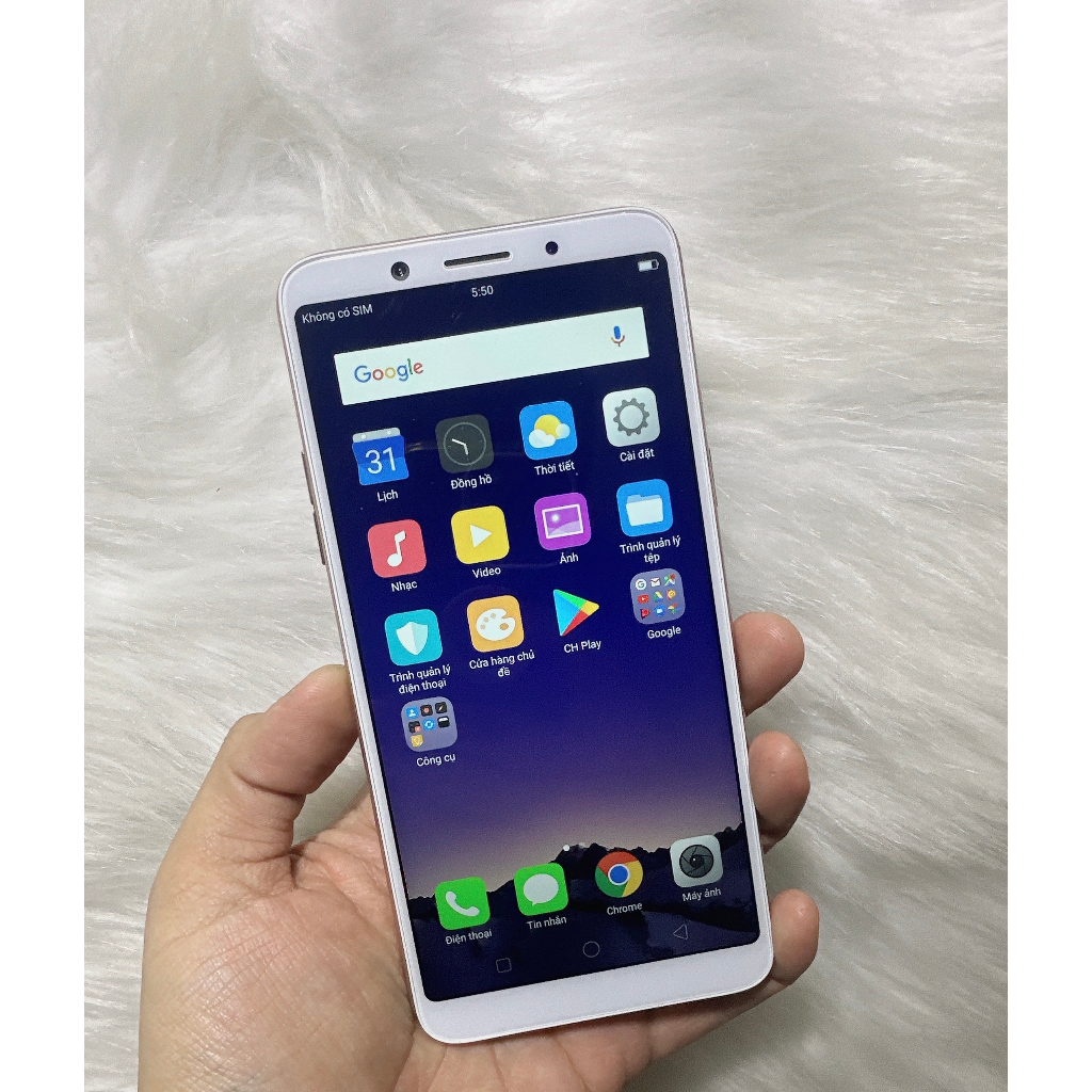 Điện thoại Oppo F5 có vân tay 2 sim ram 6/128G, màn 5.7inch,  pin mới bh 12 tháng