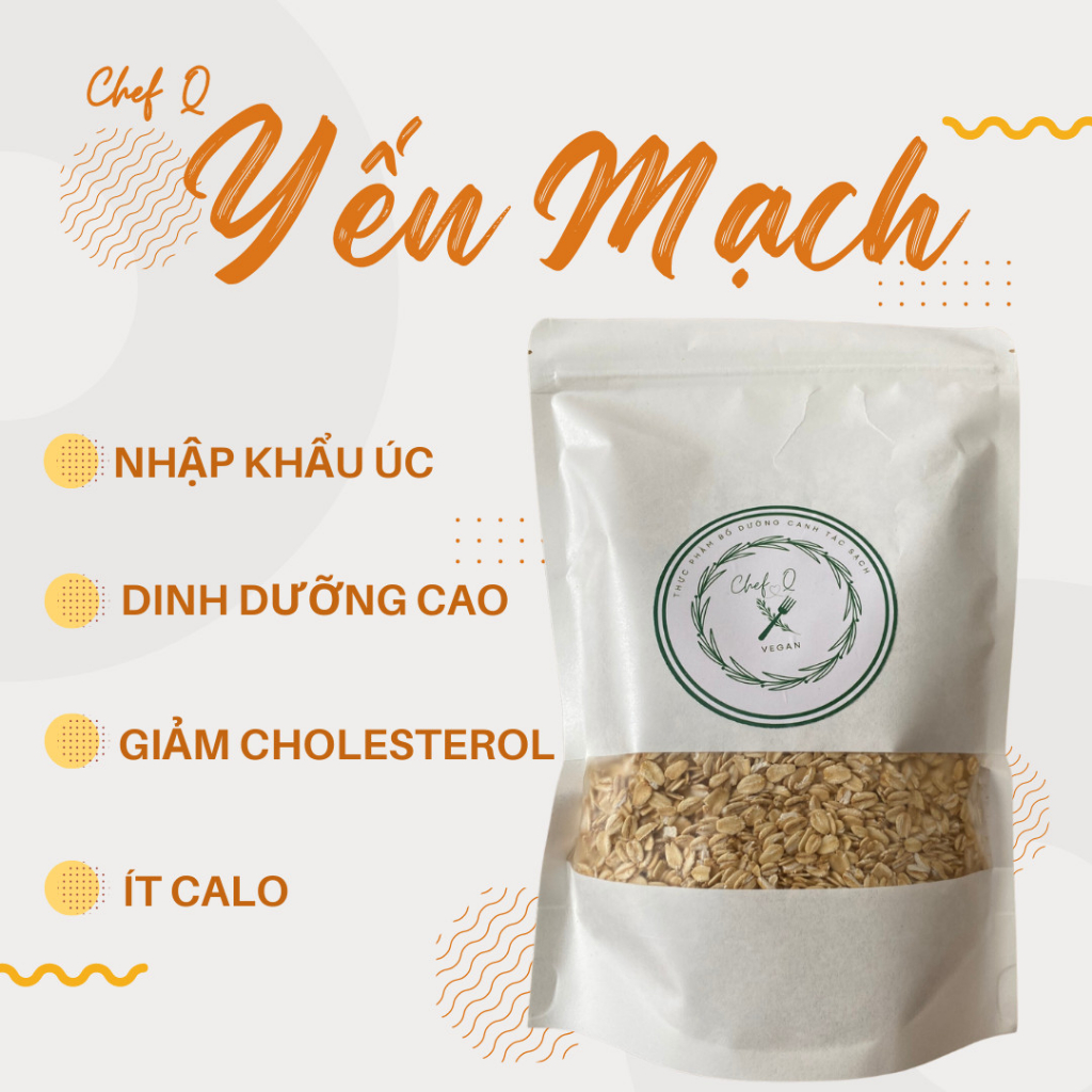 YẾN MẠCH ÚC CHÍNH HÃNG CHIA TÚI THƠM NGON, TIỆN LỢI