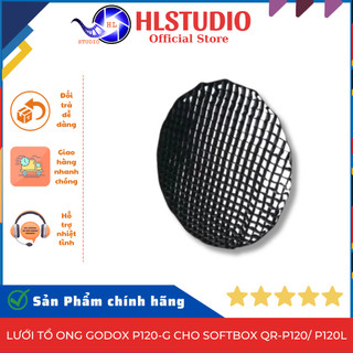 Lưới tổ ong godox p120-g cho softbox qr-p120, p120l hl studio