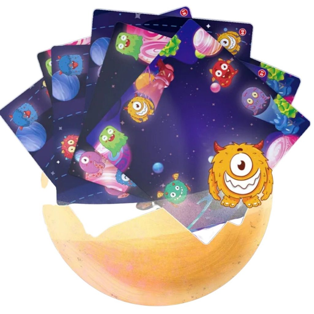 Đồ chơi board game xếp hình đèn pin bắt ma ghost catchers 30 thẻ 60 cấp độ thông minh sáng tạo cho bé