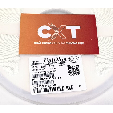 Điện trở 2.2R 1206 (5%) (50c)