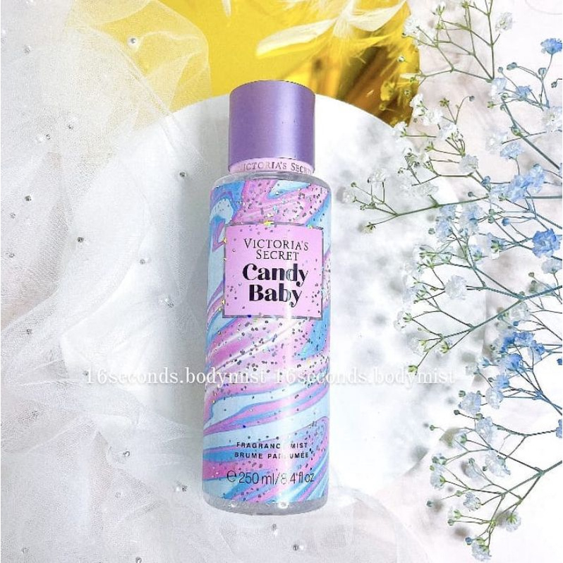 Xịt thơm body mist Victoria's secret bảng mùi Baby Sweet kẹo ngọt
