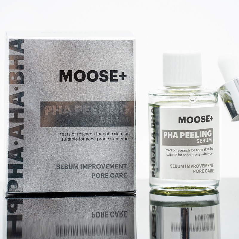 (Tặng 1 nạ)Peel da moosepro+ PHA peeling serum trọng lượng 30ml hạn dùng 2027(bản mới peel moose+) | BigBuy360 - bigbuy360.vn
