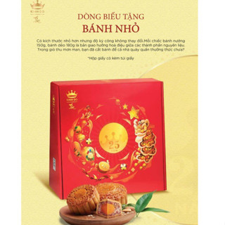 KINH ĐÔ BÁNH TRUNG THU - Combo SIÊU RẺ 4 Bánh Trung Thu Kinh Đô - 150g/bánh - KÈM HỘP BIẾU TẶNG
