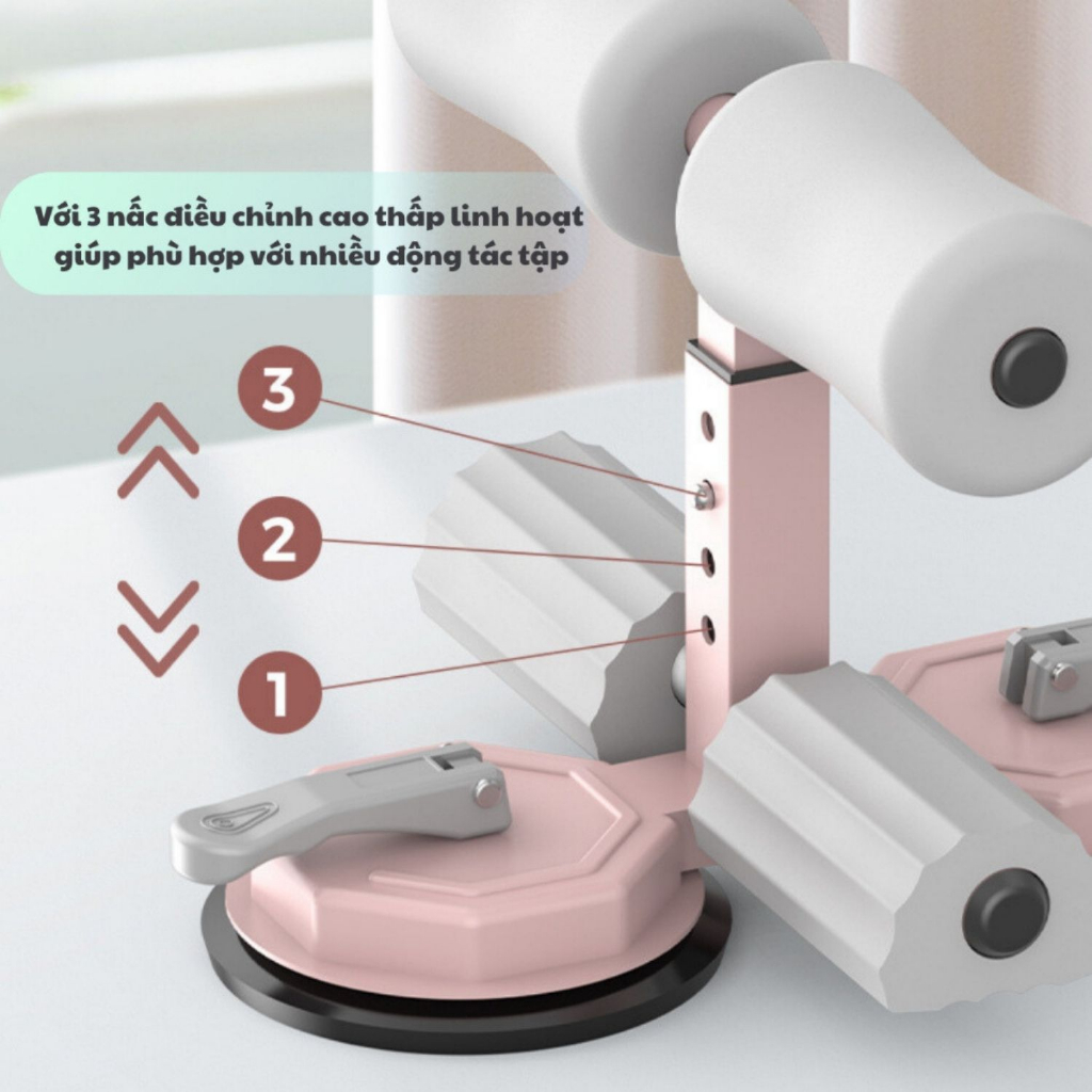 Dụng Cụ Tập Bụng Tại Nhà Loại 2 Đế Hút Chân Không Cao Cấp Dụng Cụ Gập Bụng Tập Cơ Bụng Giảm Mỡ Bụng Tại Nhà Tiện Lợi