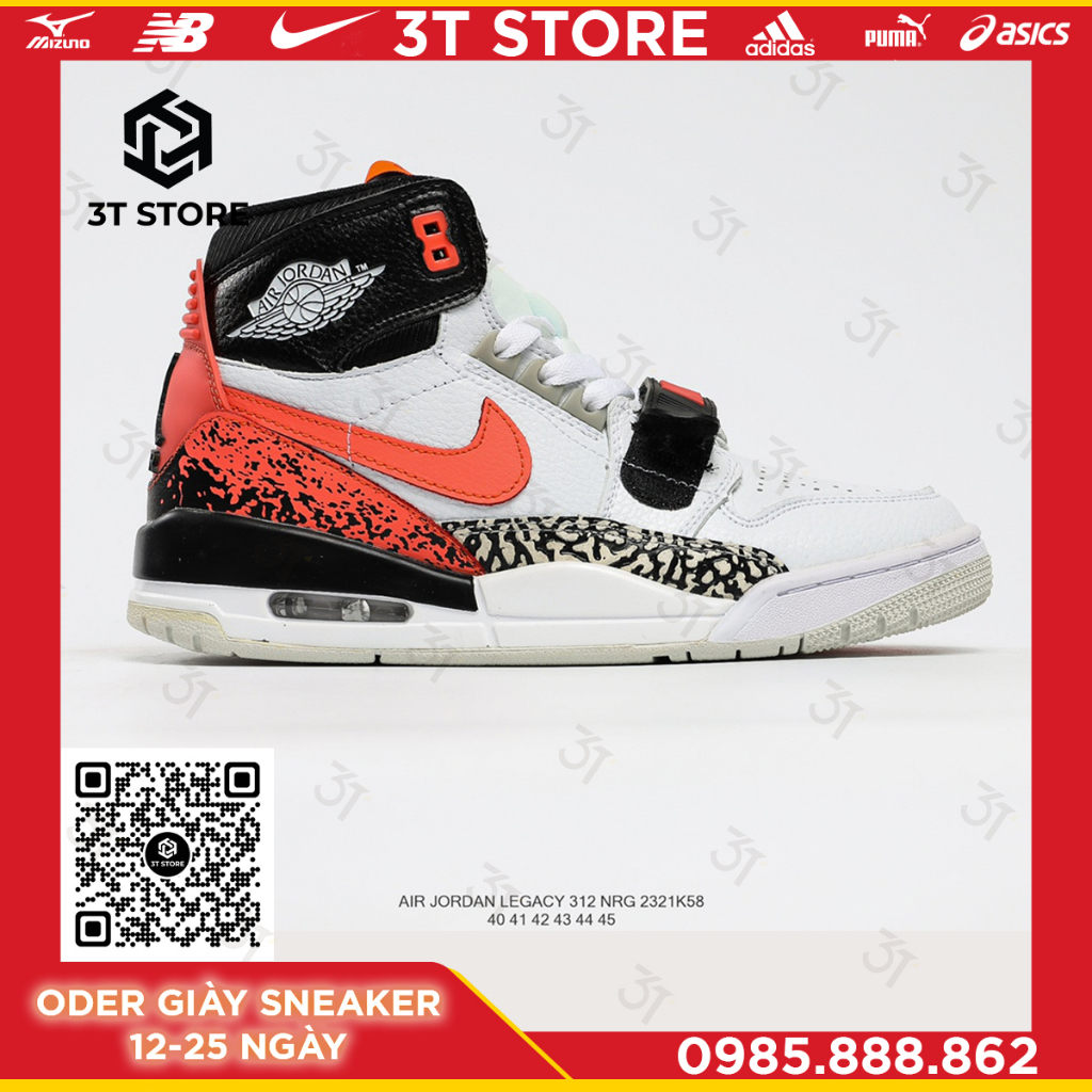 GIÀY SNEAKER LẺ SIZE MÃ SẢN PHẨM: _Air Jordan Legacy 312 Nrg_FULL BOX_FREE SHIP