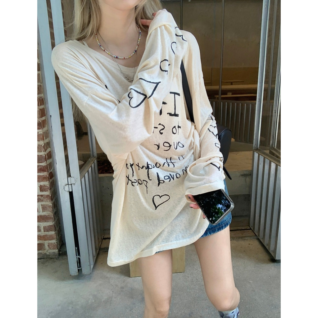 Áo thun thu đông tay dài, áo phông giấy mỏng nữ hàng QC loại 1 SINSIN SHOP