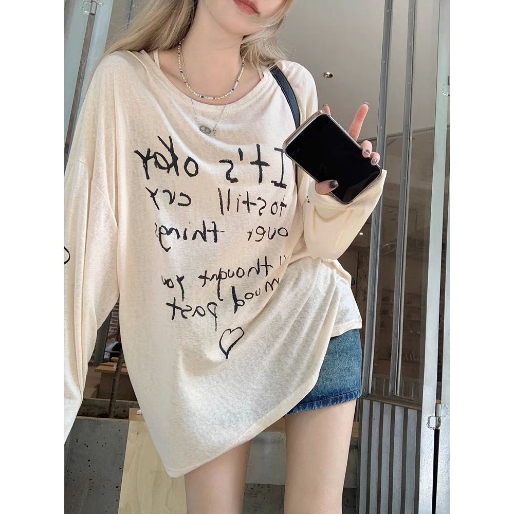 Áo thun thu đông tay dài, áo phông giấy mỏng nữ hàng QC loại 1 SINSIN SHOP