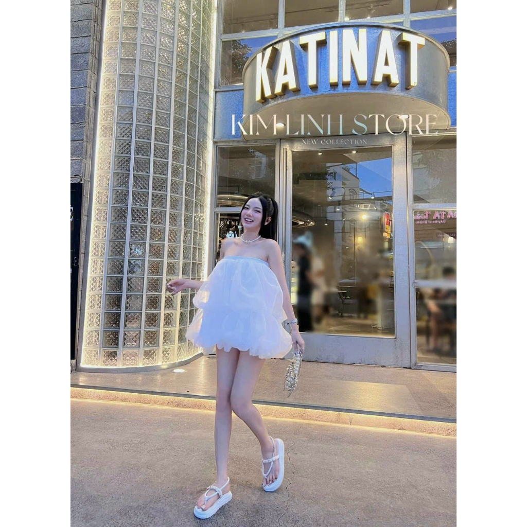 Set bí ống chất vải voan siêu xinh, có quần trong set hot gril