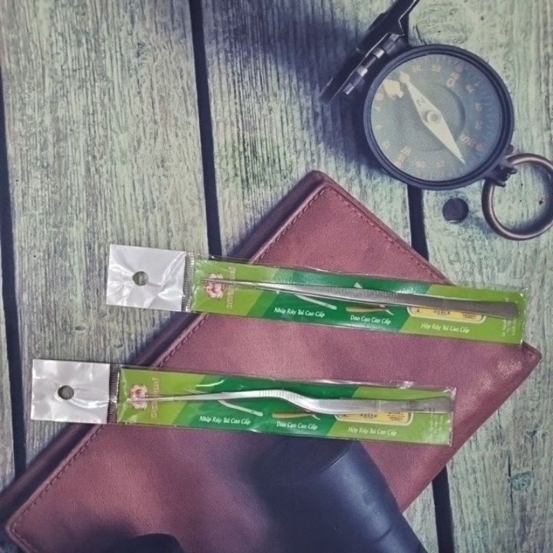 Nhíp gắp tai Huyền Khang barber tóc nam inox cao cấp😍😍