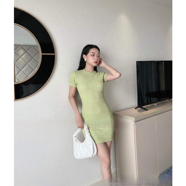 ĐẦM BODY TAY NGẮN