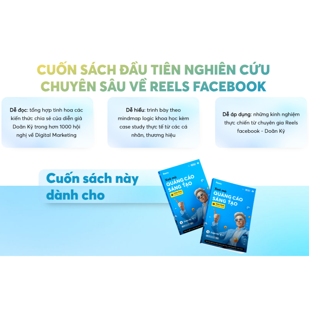 Sách - Xóa Mù Quảng Cáo Sáng Tạo - Video Reels Khám Phá