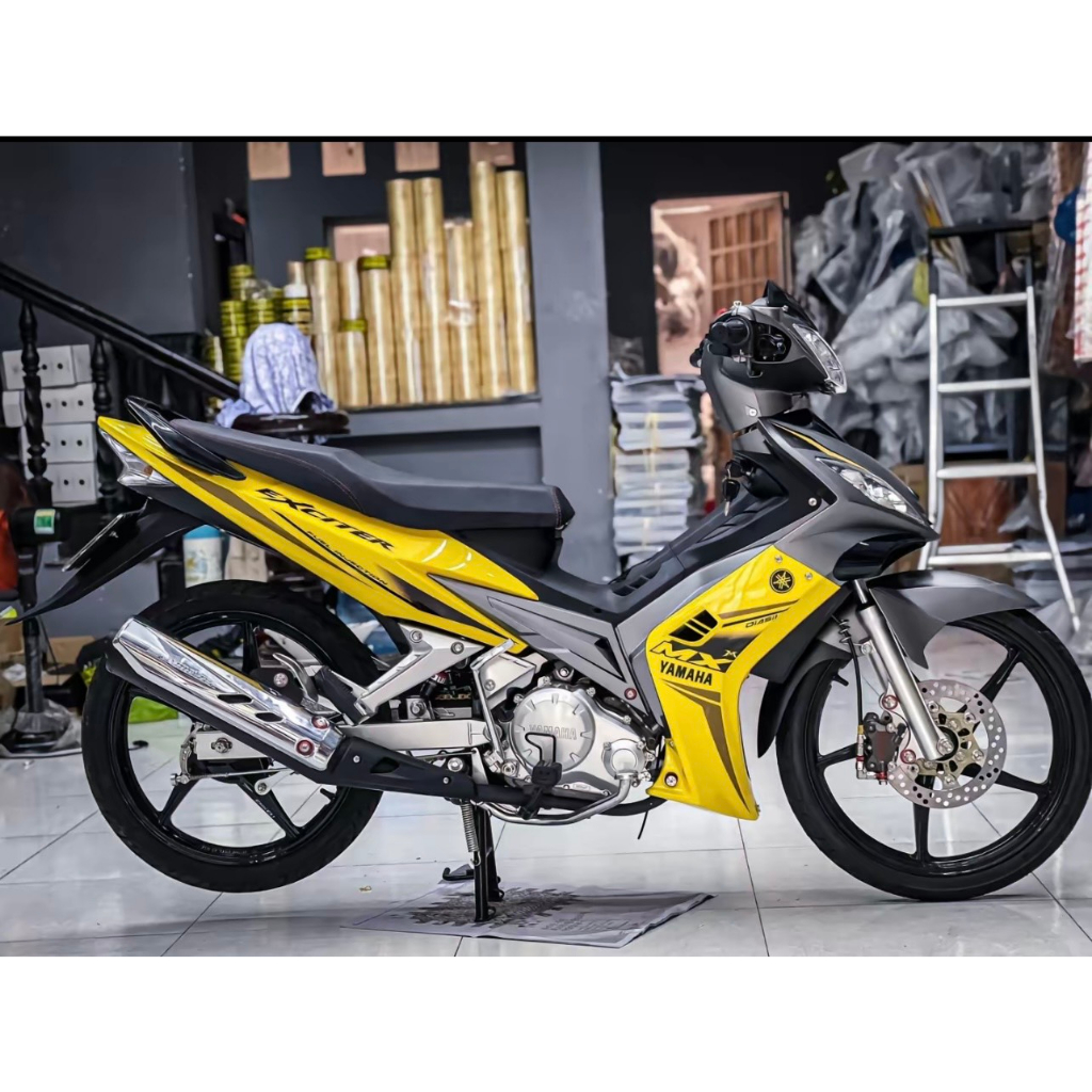 TEM CHẾ EXCITER 2010 MX VÀNG ĐEN