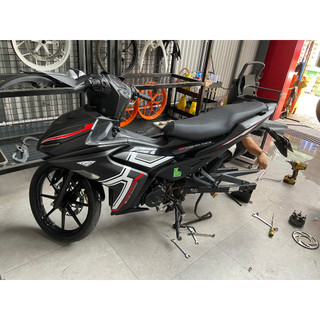 TEM CHẾ EXCITER 155 ĐỎ ĐEN BẠC!