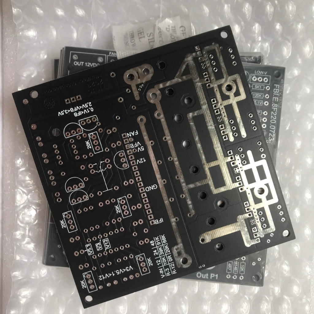 DIY bo mạch kích điện DC - AC sóng sin chuẩn 8FET-TO220