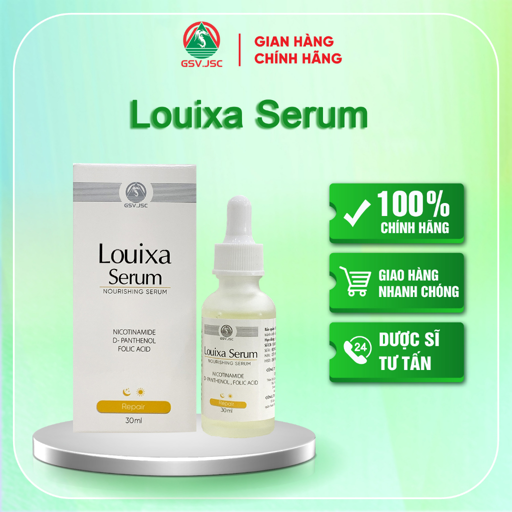 Louixa Serum - Tăng cường dưỡng ẩm, trẻ hóa da 30ml