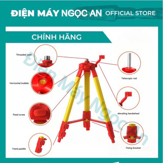 Chân máy bắn cốt ,máy cân bằng laze, máy cân mực chất liệu sắt