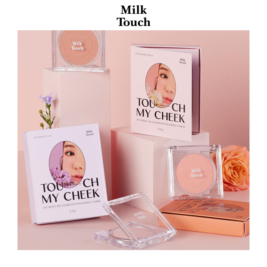 Phấn Má Trang Điểm Milk Touch Touch My Cheek In Bloom 5,2g