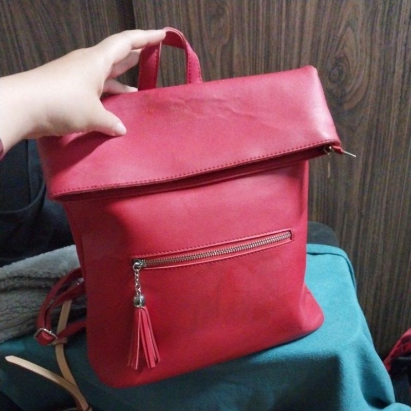Balo da thời trang hiệu Hàn Quốc 29x33x12, laptop, A4