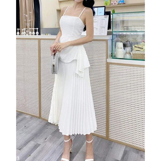 ĐẦM TIỆC DẬP LY TÙNG( ĐEN ,TRẮNG)