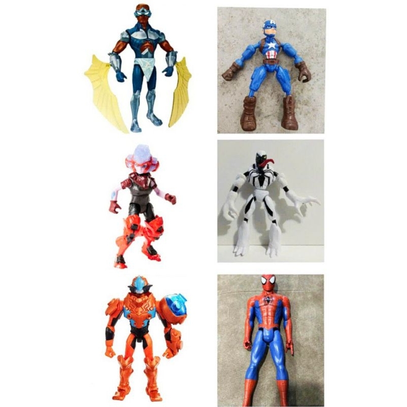 Mô hình các nhân vật siêu nhân chính hãng nobox xuất dư