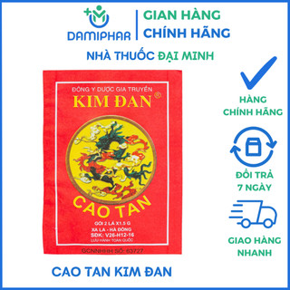 Cao tan kim đan - giảm sưng, hút mủ