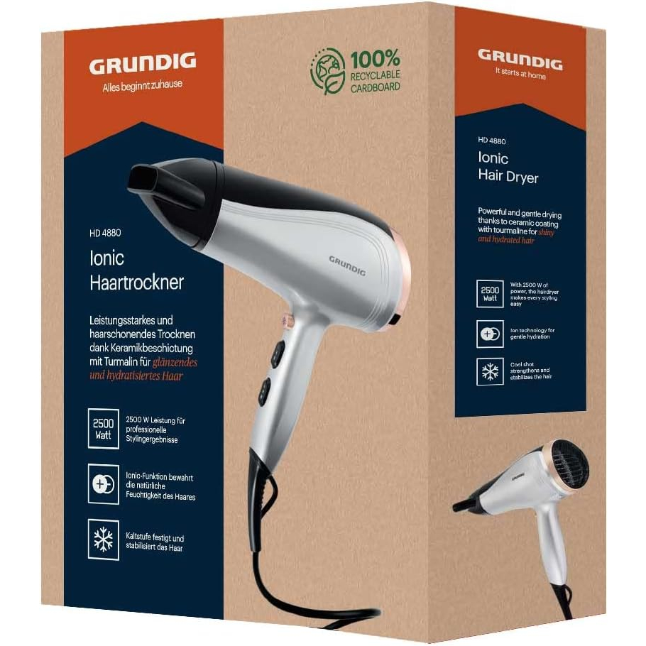 MÁY SẤY TÓC ION GRUNDIG HD4880 2400W