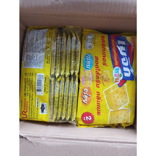 Bịch bánh quy kẹp kem Magic Cracker Thái Lan 360g/túi