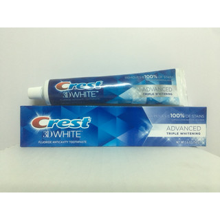 Kem Đánh Răng Crest 3D White Advanced 147gr – Mỹ