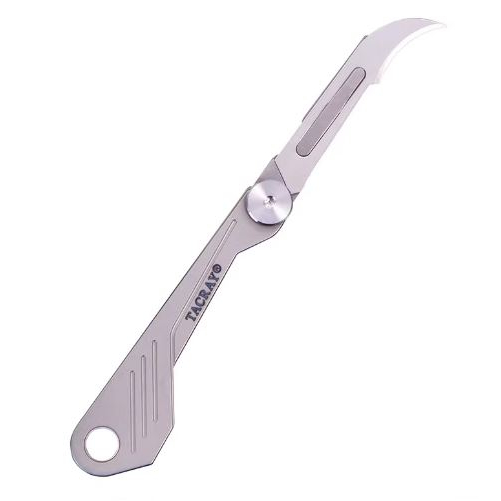 Móc khóa Tacray EDC titanium folding