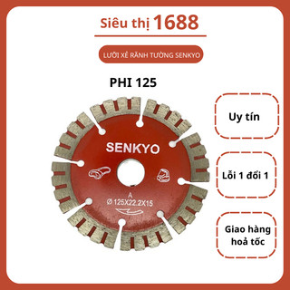 Lưỡi cắt gạch | lưỡi xẻ tường 125mm 156mm senkyo